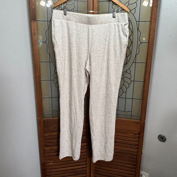 Pure J. Jill Tranquility Fleece Activewear Pants Loungewear Women's Size L - Picture 1 of 9
